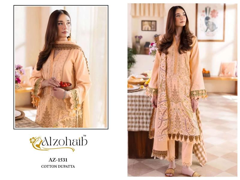 Alzohaib ayesha vol-1 cotton salwar suits and sarees wholesaler in hyderabad